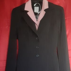 Gorgeous Black/Pink Suit Set